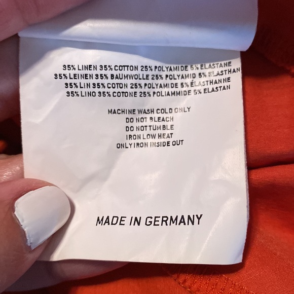 Rundholz Black Label, Orange Printed Shift Top/Mini, NWT - Picture 13 of 16